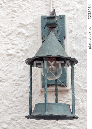 Antique lamp lighting at Yamate No. 111 building 5252084