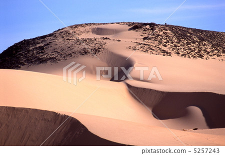 撒哈拉大沙漠的沙丘 5257243