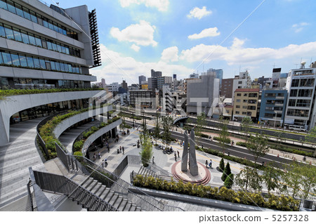 藍天蔓延的東京solamachi廣場 5257328