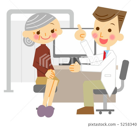 Medical examination senior women smile 5258340