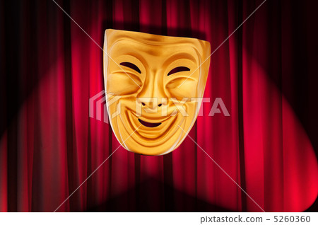 Theatre performance concept with masks 5260360