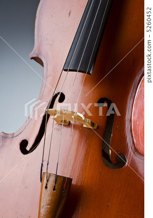 Music Cello in the dark room 5260452