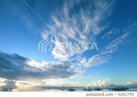 Sky above sea 5261735