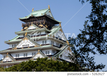 大阪城堡城堡塔 大阪城堡城堡塔 5262627