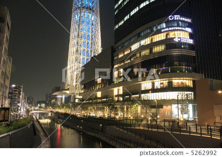 Sky Tree Tokyo Sky Tree Town Tokyo Solamachine Night Scape Date 5262992