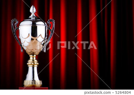 Prize cup against the background Prize cup against the background 5264804