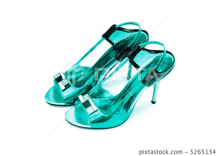 Female shoes on white background 5265134