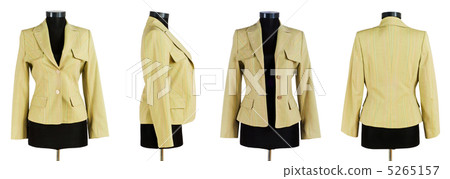Stylish clothing isolated on the white background Stylish clothing isolated on the white background 5265157