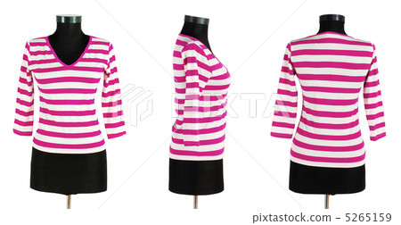 Stylish clothing isolated on the white background Stylish clothing isolated on the white background 5265159