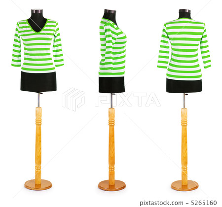 Stylish clothing isolated on the white background Stylish clothing isolated on the white background 5265160