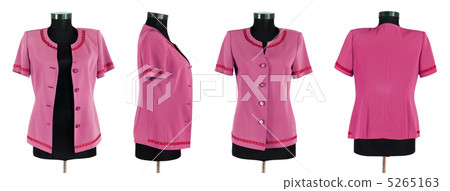 Stylish clothing isolated on the white background Stylish clothing isolated on the white background 5265163