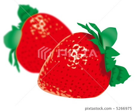 2 strawberries 5266975