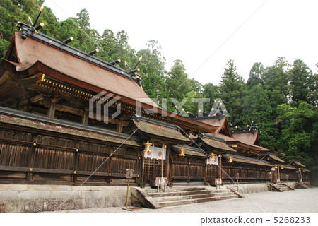 熊野神社的主殿(和歌山縣田邊神社主殿) 熊野神社的主殿(和歌山縣田邊神社主殿) 5268233