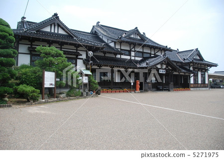 Old Taisha station building station building (Shimane Prefecture, Hikawa gun, Taisha-machi Kitaki) 5271975