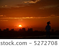 在回家的路上日落 5272708