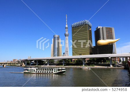 Tokyo Sky Tree and Buildings 5274958