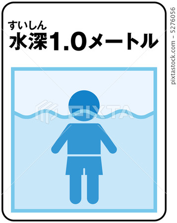 Depth of water (1.0 meter) -2 5276056