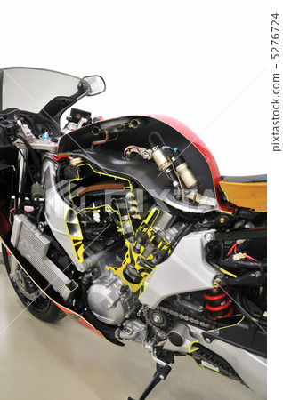 Motorcycle cut model Motorcycle cut model 5276724