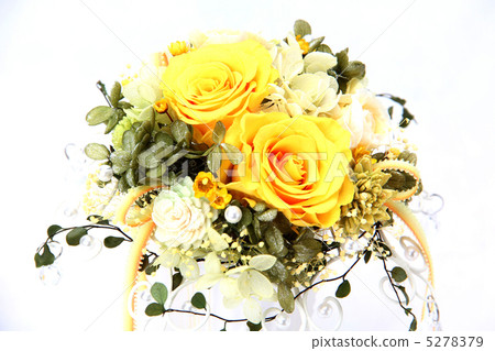 Preserved flower arrangement (rose · hydrangea · star flower · scallop + vase) Preserved flower arrangement (rose · hydrangea · star flower · scallop + vase) 5278379