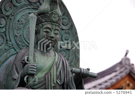 銅文殊菩薩像 5278941