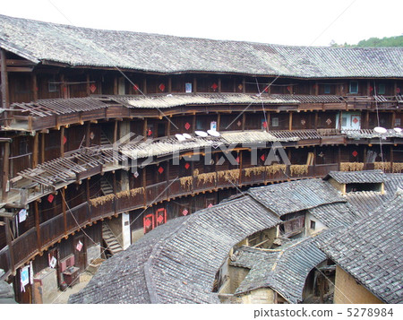 福建省永芳埃利亞賓館杜魯民俗村客家大廈 5278984