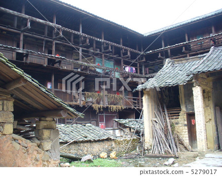 福建省永芳縣Eliyader著名Touro民俗村Keyeungpyeong 福建省永芳縣Eliyader著名Touro民俗村Keyeungpyeong 5279017