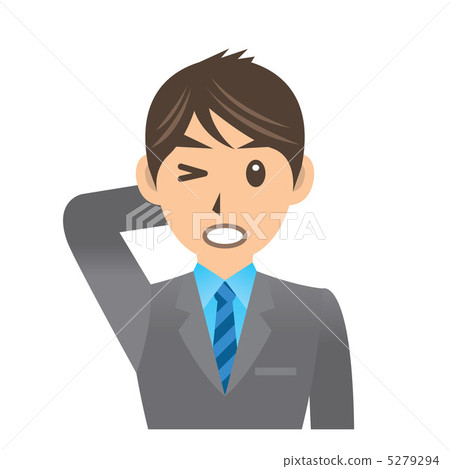 Businessman illustration Expressions forgotten 5279294