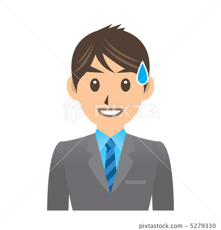 Businessman Illustration Facial laughter Businessman Illustration Facial laughter 5279330