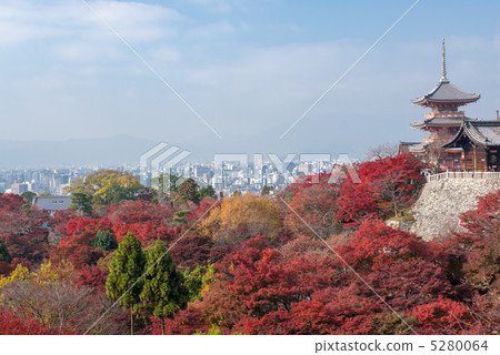 Kiyomizu Temple Triple Tower 5280064