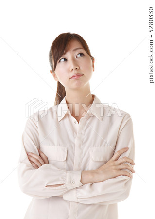 Thinking woman 5280330