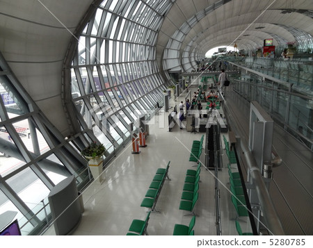 Suvarnabhumi International Airport in Bangkok, Thailand 5280785