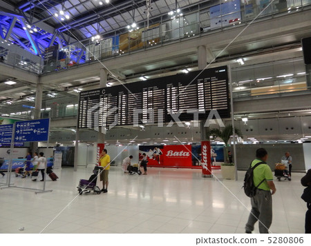 Suvarnabhumi International Airport in Bangkok, Thailand 5280806