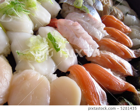 Assorted sushi 5281435