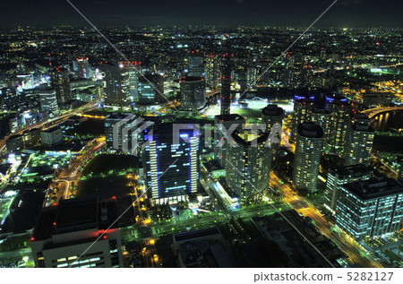 Night view from Yokohama Landmark Tower 5282127