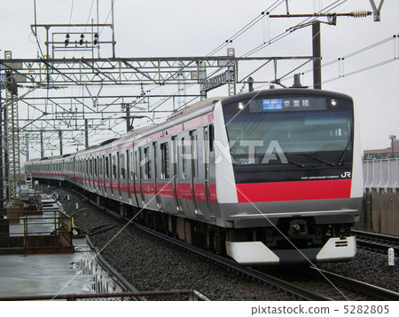 Keiyo Line E233 Series Kasai Rinkai Park Station 5282805