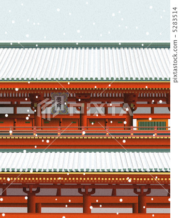 平安神宮雪景 5283514