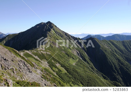 Mt. Kita dake from Midori Mt. Kita dake from Midori 5283863