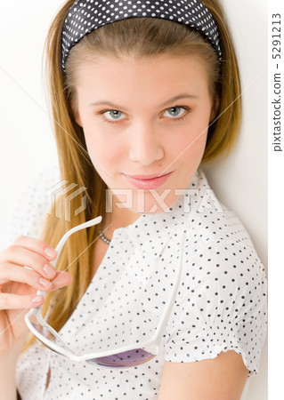 Fashion model - woman wear summer designer clothes 5291213