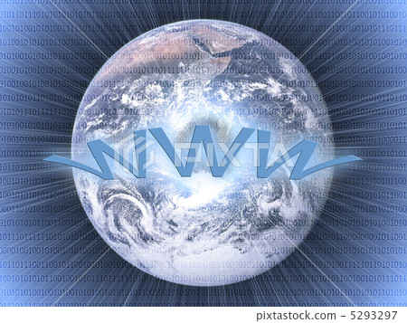 Wide world web concept 5293297