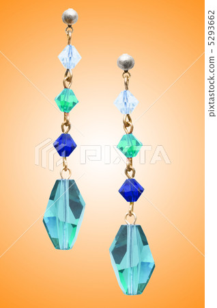 Jewellery concept with nice earrings Jewellery concept with nice earrings 5293662