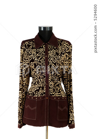 Stylish jacket isolated on the white background 5294600