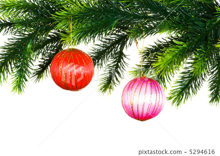 Christmas decoration isolated on the white background Christmas decoration isolated on the white background 5294616