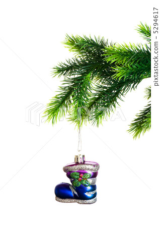 Christmas decoration isolated on the white background Christmas decoration isolated on the white background 5294617