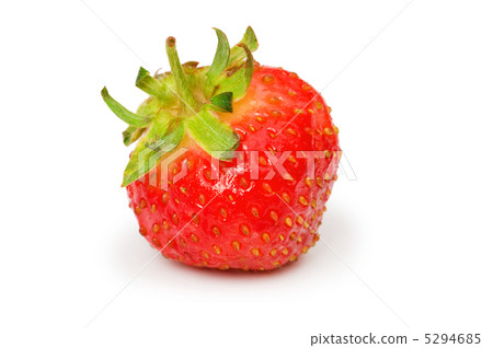 Red strawberry isolated on the white background 5294685