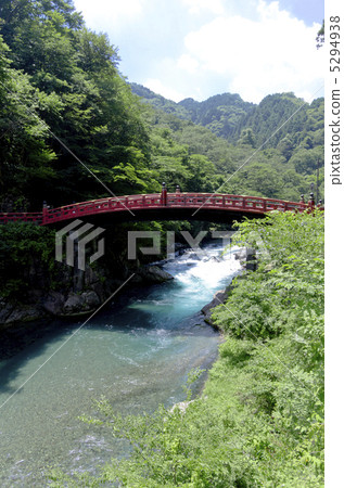 Shinkyo bridge in Nikko 5294938