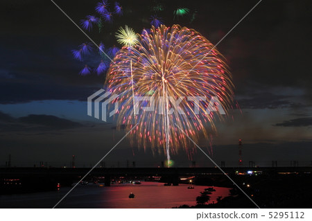 itabashi fire works festival, firework, fireworks 5295112