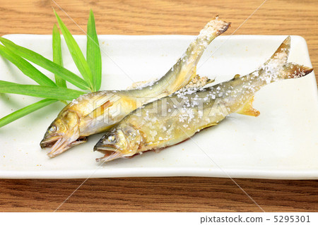 Salt-grilled salmon Salt-grilled salmon 5295301