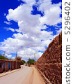 Adobe's way and blue sky 5296402