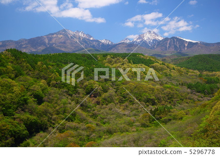 新鮮的綠色Yatsugatake 新鮮的綠色Yatsugatake 5296778