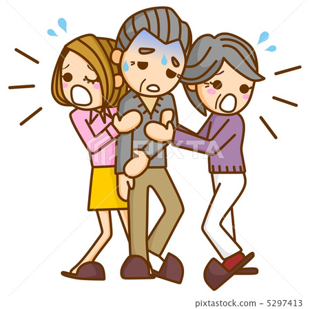 Illustration of illness Illustration of illness 5297413
